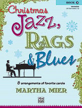 Christmas Jazz, Rags and Blues piano sheet music cover